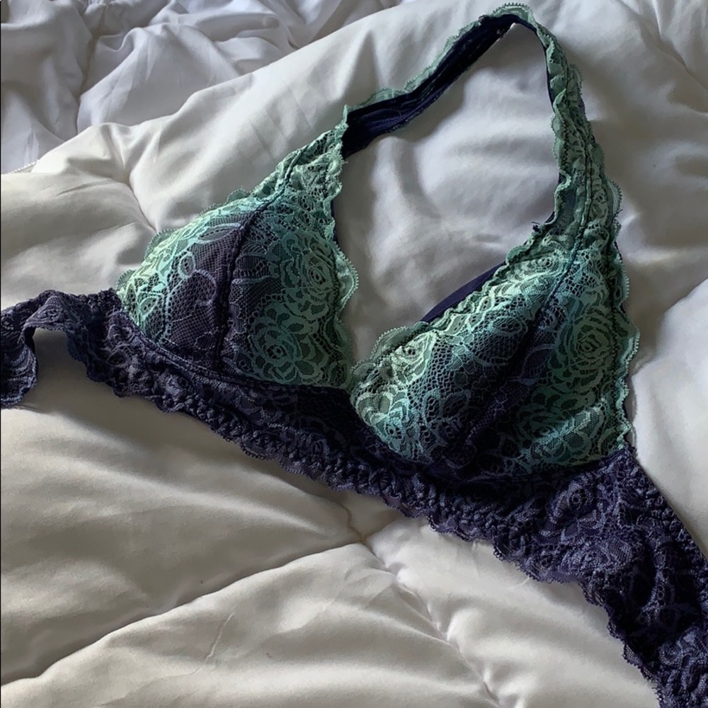 Free Press Halter Bralette